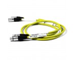 INTRO XLR - XLR 1m pair Yellow