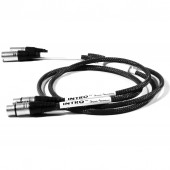 INTRO XLR - XLR 1m pair Black