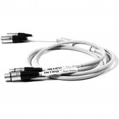 INTRO XLR - XLR 1m pair White