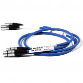 INTRO XLR - XLR 1m pair Blue