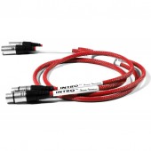 INTRO XLR - XLR 1m pair Red