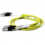 INTRO XLR - XLR 1m pair Yellow