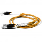 INTRO XLR - XLR 1m pair Orange