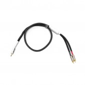 INTRO 3.5 mm - 2 x RCA 1m Black